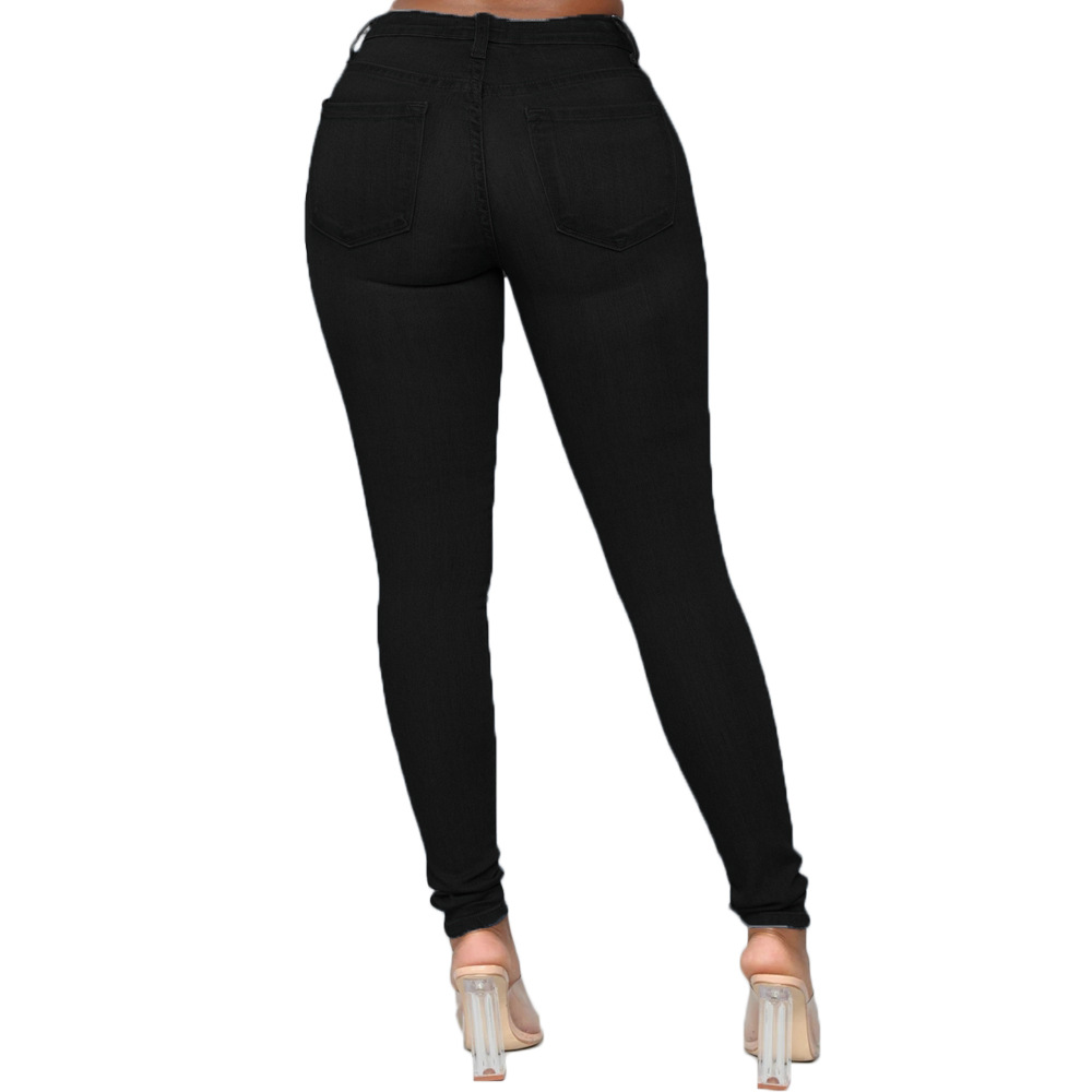 Women High‑Waist Butt Lifting Skinny Jeans